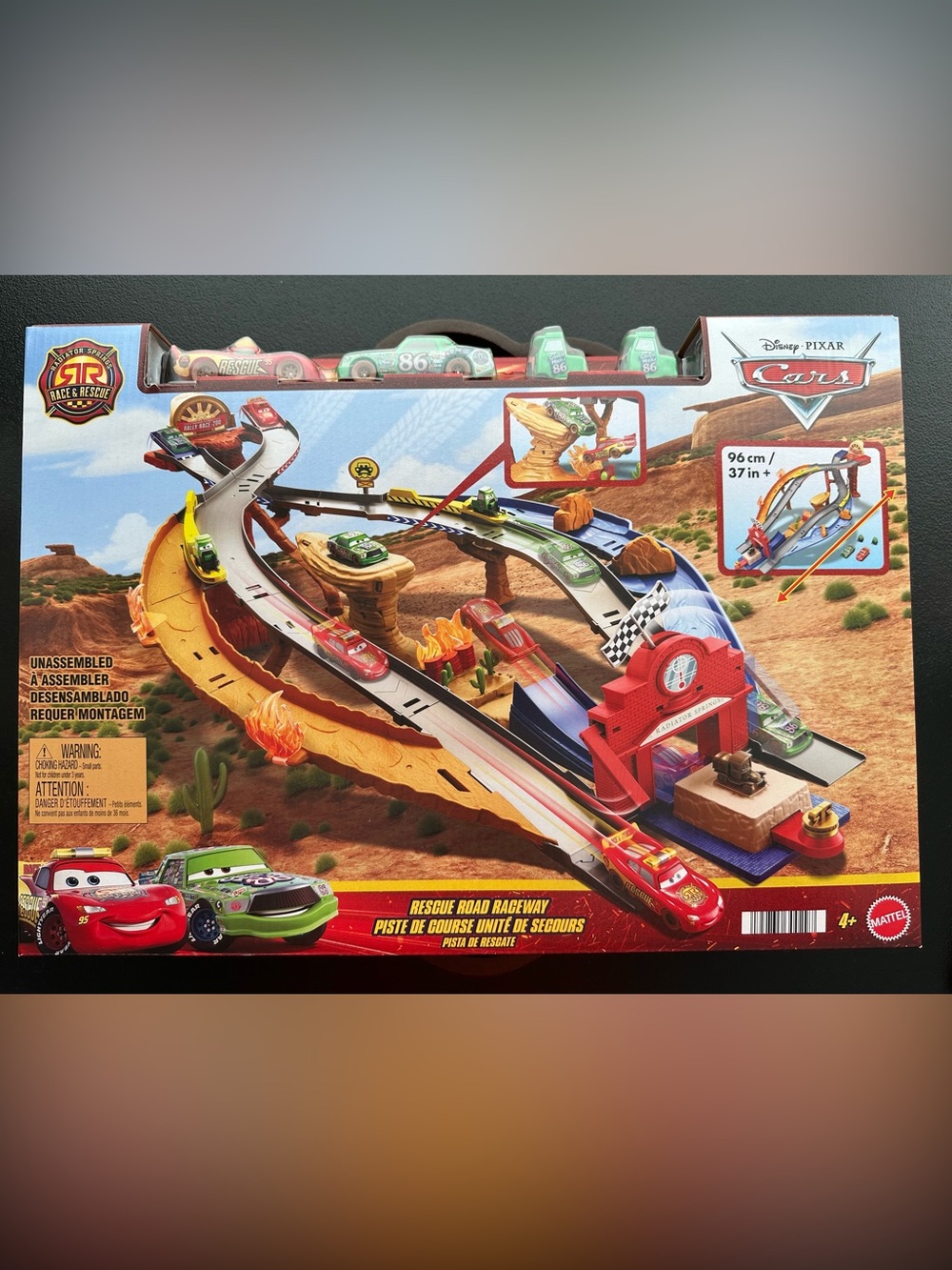 Disney Pixar Cars Rescue Road Raceway PlaySet